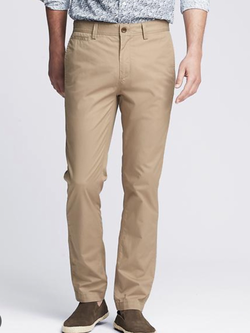 Banana Republic Aiden Men's Chino Pants - Tan